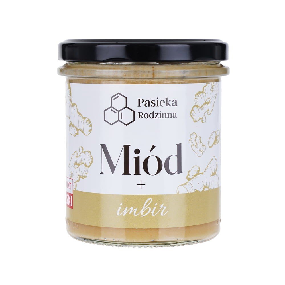 Miód z imbirem 410g