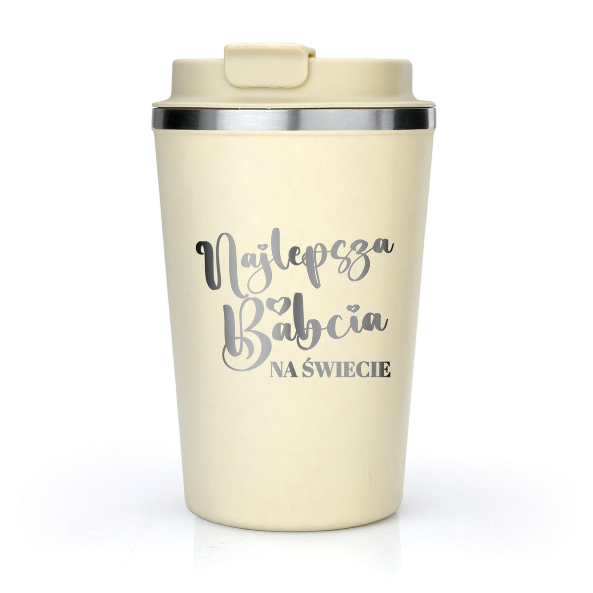 Kubek Termiczny Do Kawy Z Grawerem Termos Prezent Na Dzień Babci Urodziny