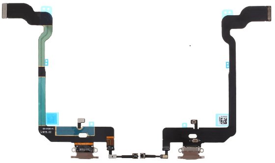 TAŚMA ZŁĄCZE ŁADOWANIA MIKROFON DO iPhone XS ZŁOTY