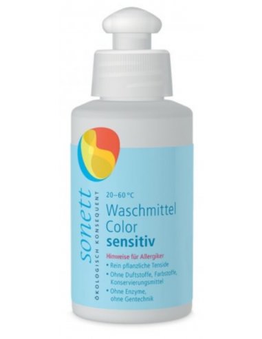 Płyn do prania KOLOR SENSITIV 120 ml - próbka Sonett