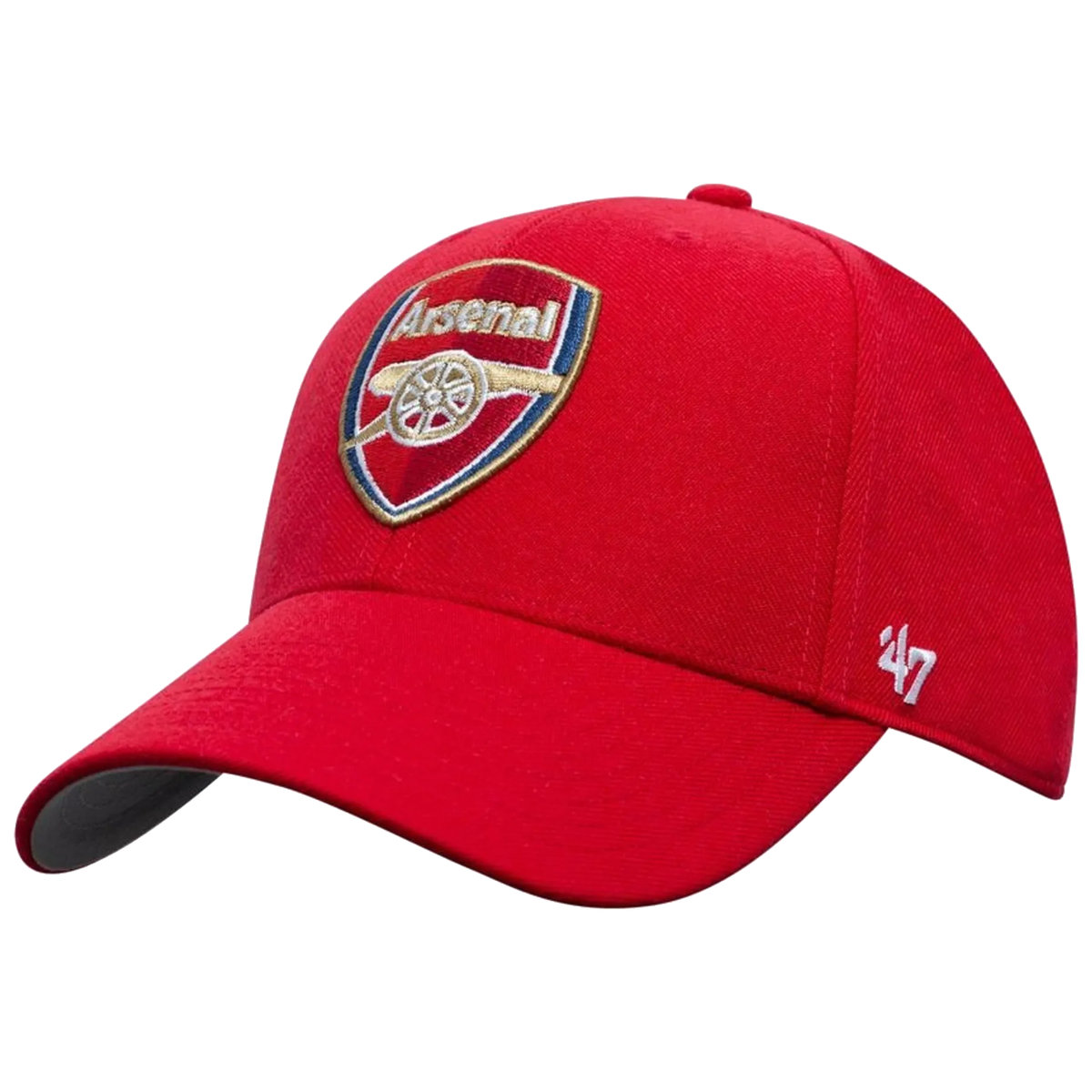 47 Brand Arsenal FC MVP Cap EPL-MVP30WBV-RDA, Mężczyzna, Czapka z daszkiem, Czerwony