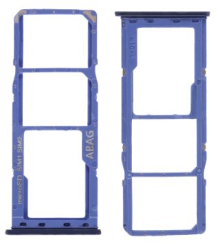 Szufladka Tacka Karty Do Samsung A21S A217 Niebieski