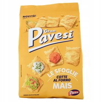 Gran Pavesi Małe Krakersy Kukurydziane 150g