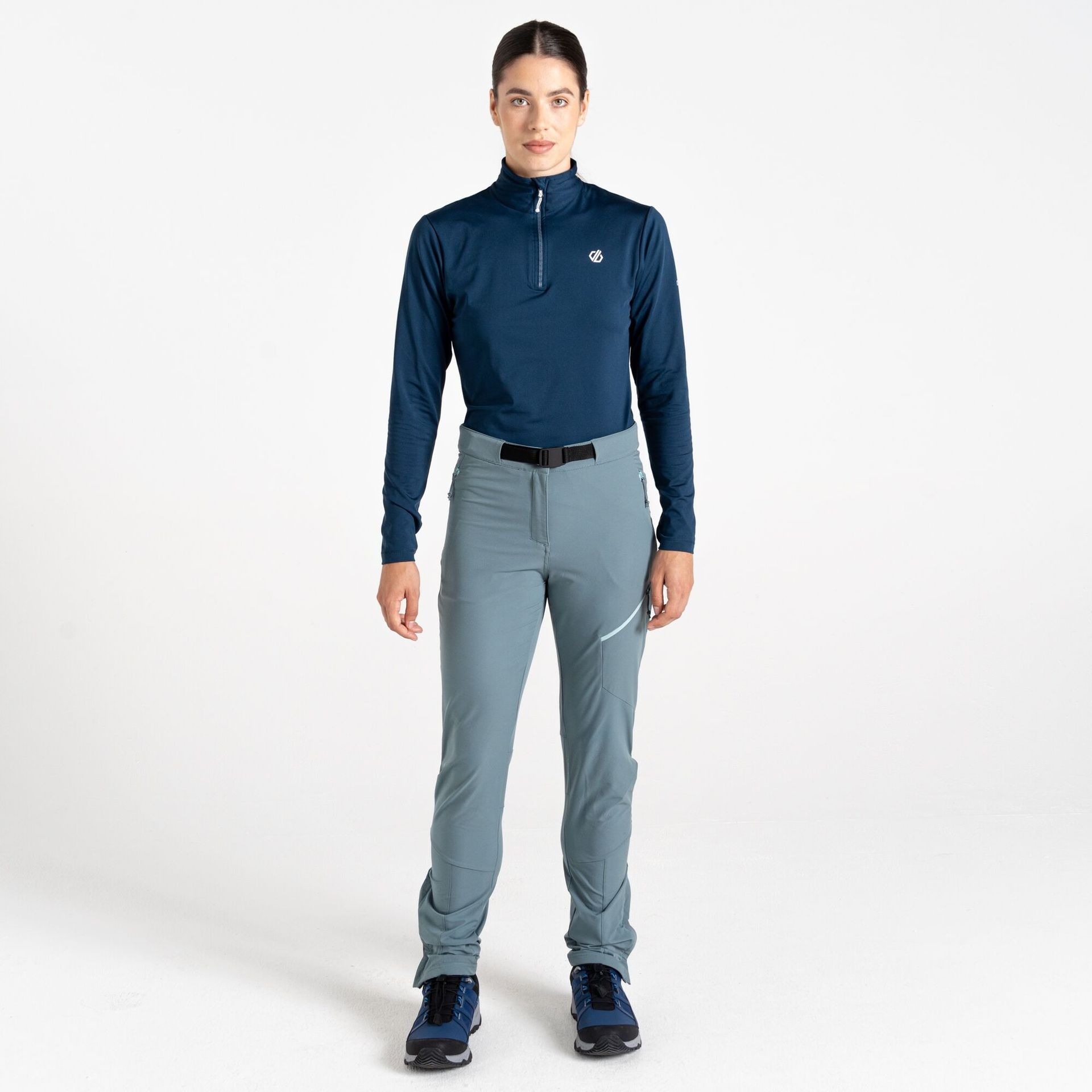 Dare 2b - Damskie Spodnie Trekkingowe Melodic Pro II Szary, Rozmiar: 46 R
