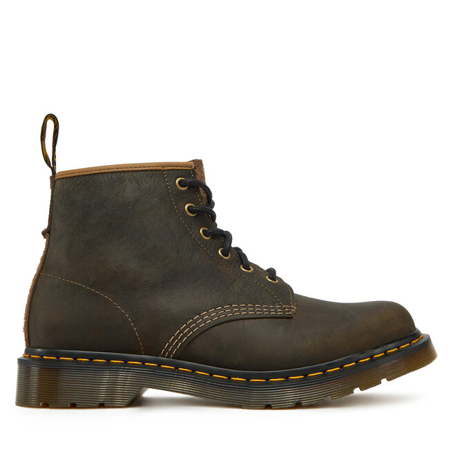 Trapery Dr. Martens Long Napped Suede31872777 Khaki