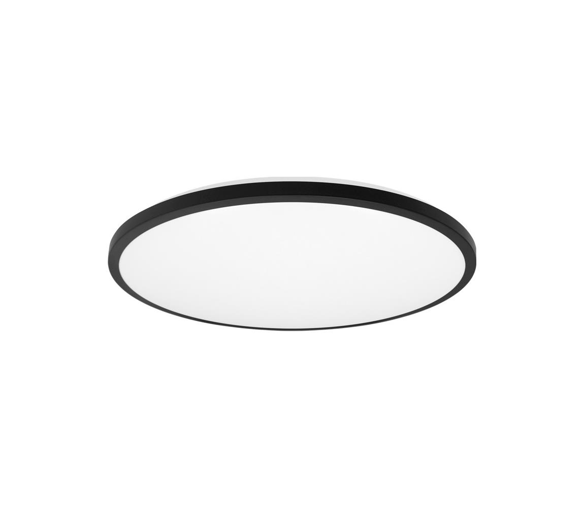 Top Light - LED Plafon łazienkowy ONYX LED/18W/230V IP44 śr. 34 cm czarny