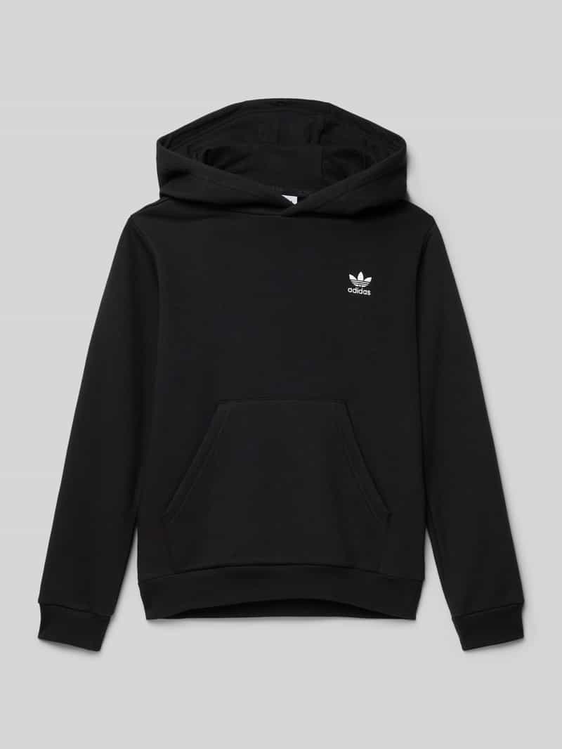 Bluza z kapturem z wyhaftowanym logo