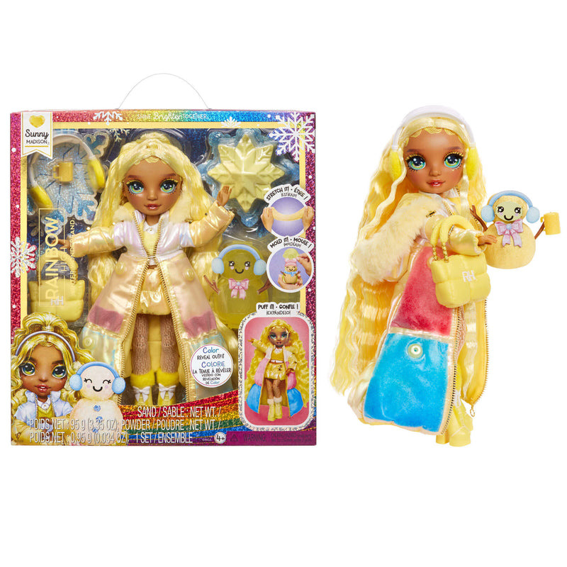 MGA Entertainment Rainbow High Winter Wonderland Sunny lalka modowa