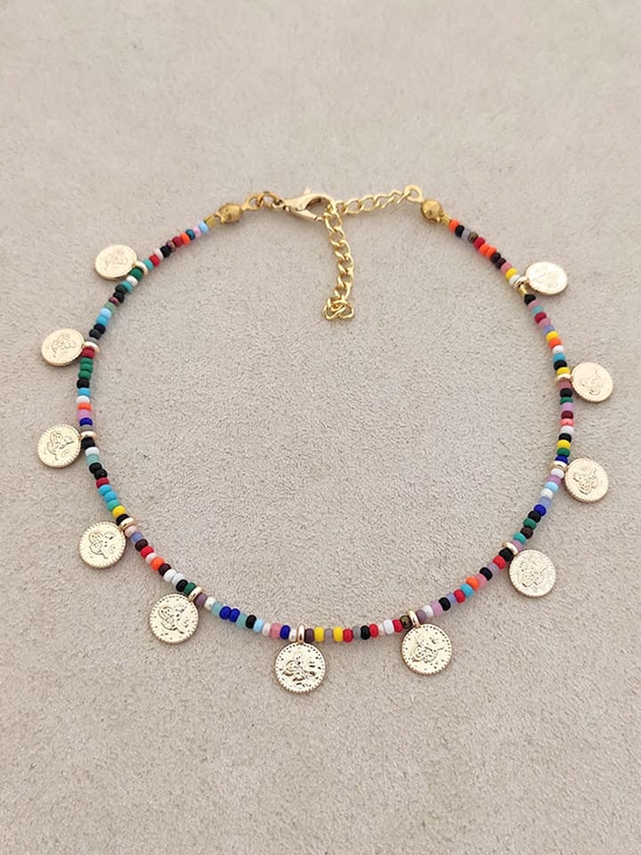 Luja Bijoux Pozłacana bransoletka z elementami ozdobnymi