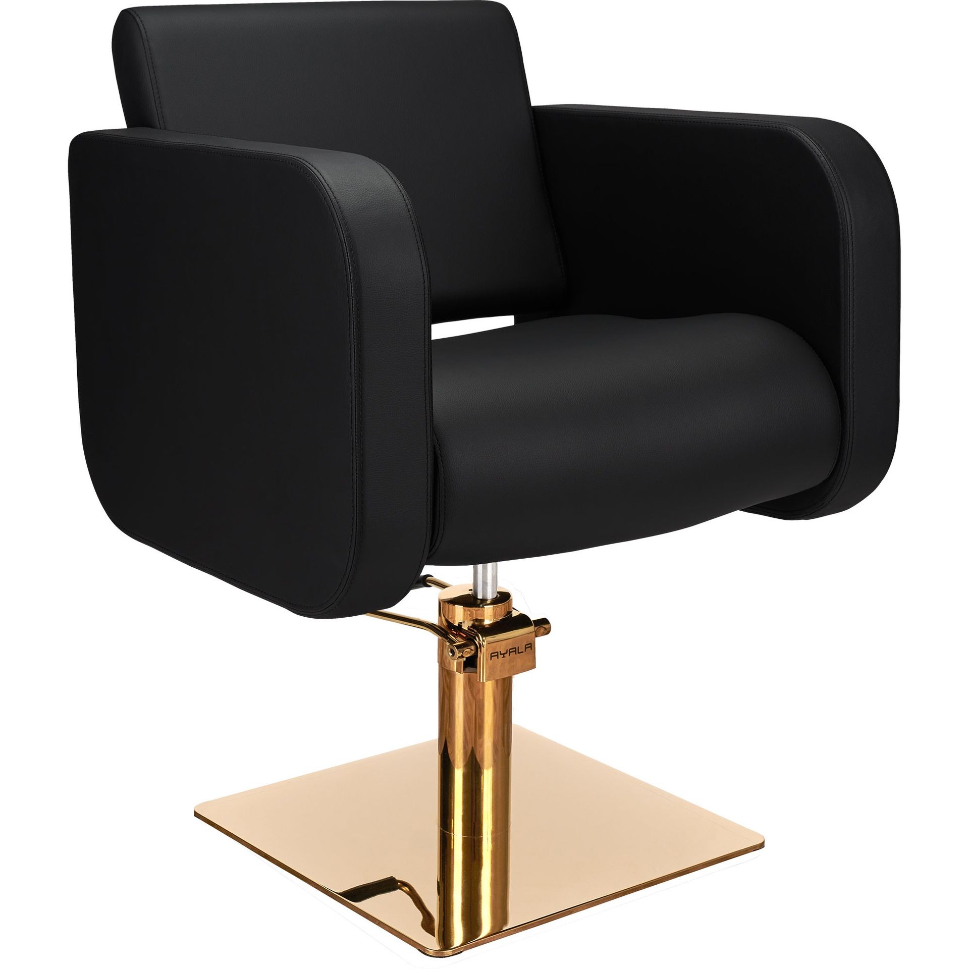 Fotel Fryzjerski Alaya Globe Rodzaj podstawy: Pięcioramienna Stopki Czarne