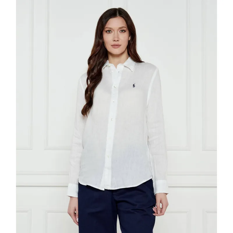 POLO RALPH LAUREN Lniana koszula Classic fit