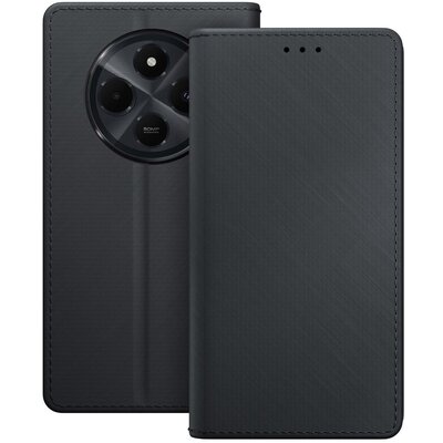 Etui 3MK Wallet Case do Xiaomi Redmi 14C/Redmi A4 5G Czarny