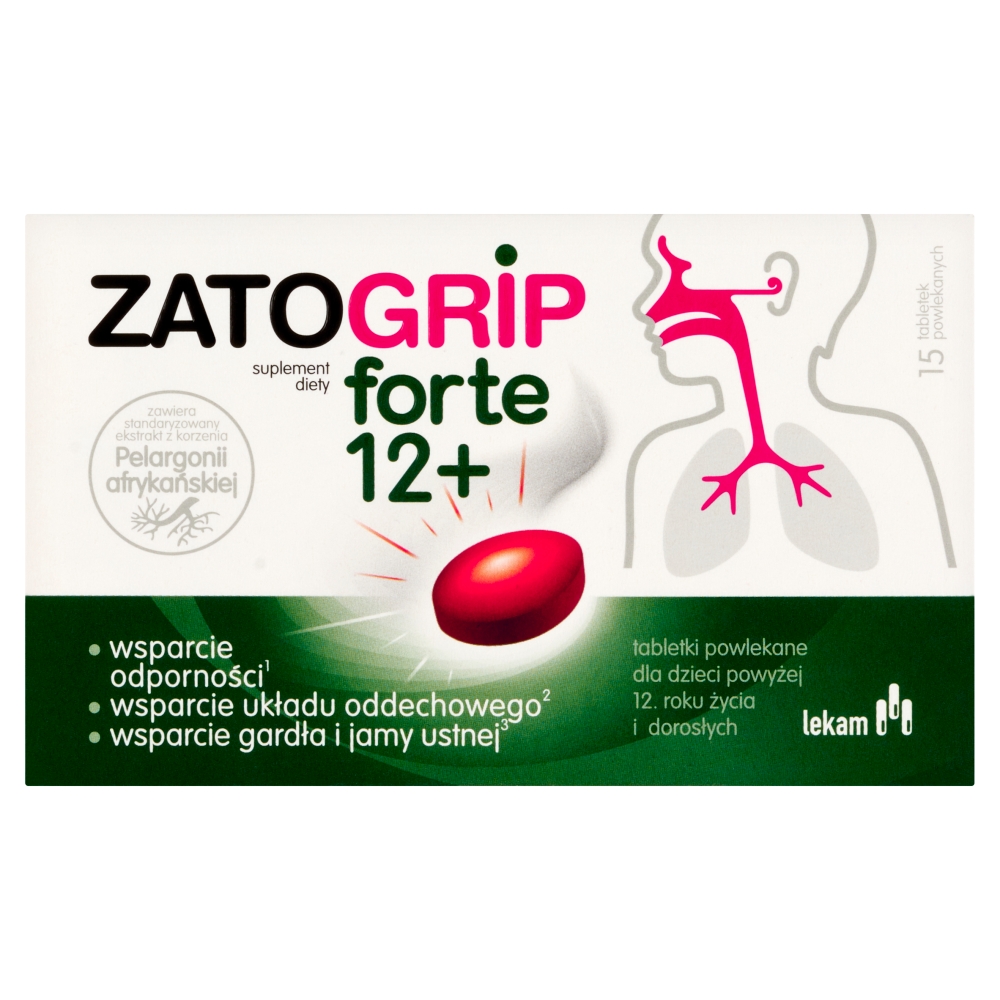 Opinie o Zatogrip Forte 15 tabl powl