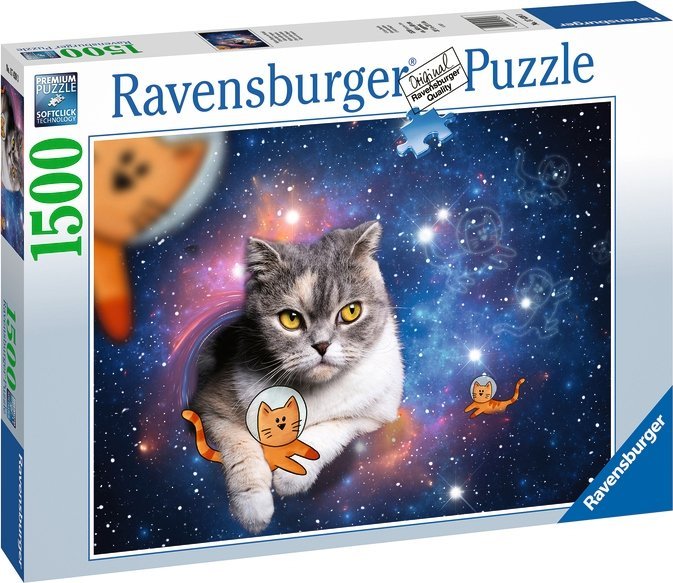 Brio Ravensburger - Cats In Space 1500p - 10217439 /Puzzles /Multi