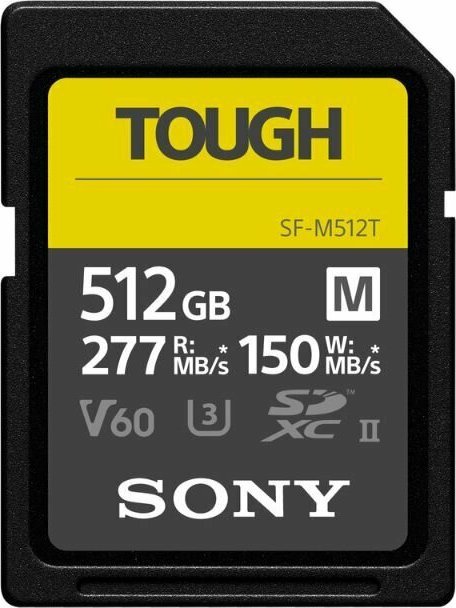 Karta Sony SF-M Tough SDXC 512 GB Class 10 UHS-II U3 V60 SFM512T