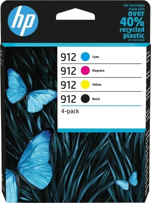 HP 912 4-pack 6ZC74AE Color