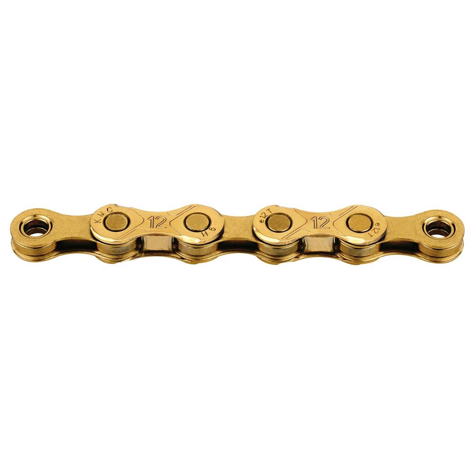 KMC 212 Ti-N Gold Łańcuch rowerowy do roweru elektrycznego 12-rz. 130 Chain Links 2020 Łańcuchy 252174
