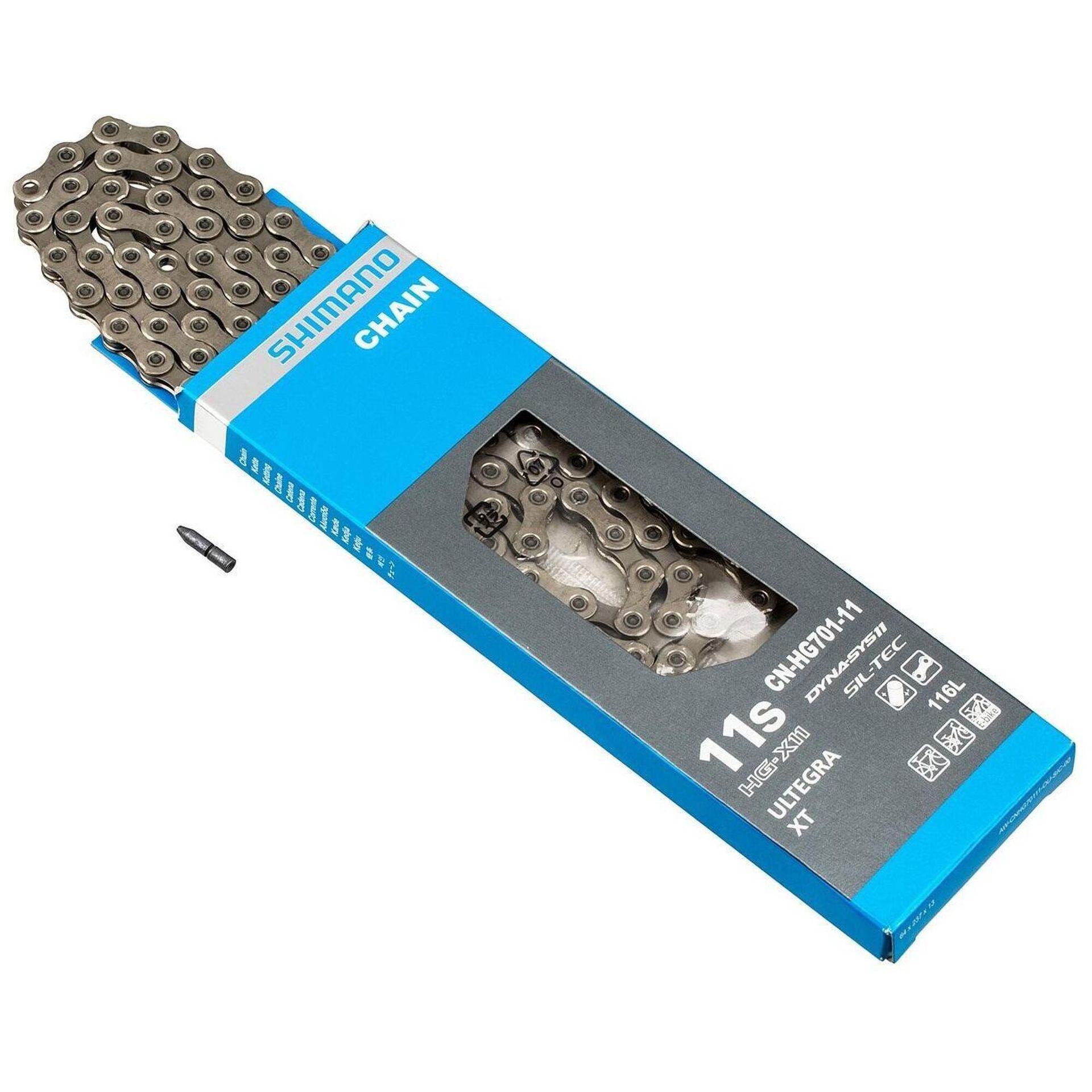 Shimano Ultegra Cn-Hg700/701 - Łańcuch Rowerowy 116 Ogniw, 11Rz