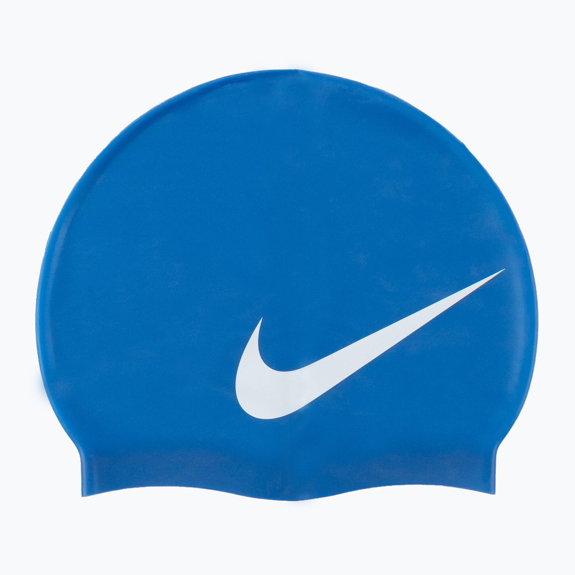 Nike Swim Big Swoosh Printed Czepek silikonowy, game royal 2020 Czepki pływackie