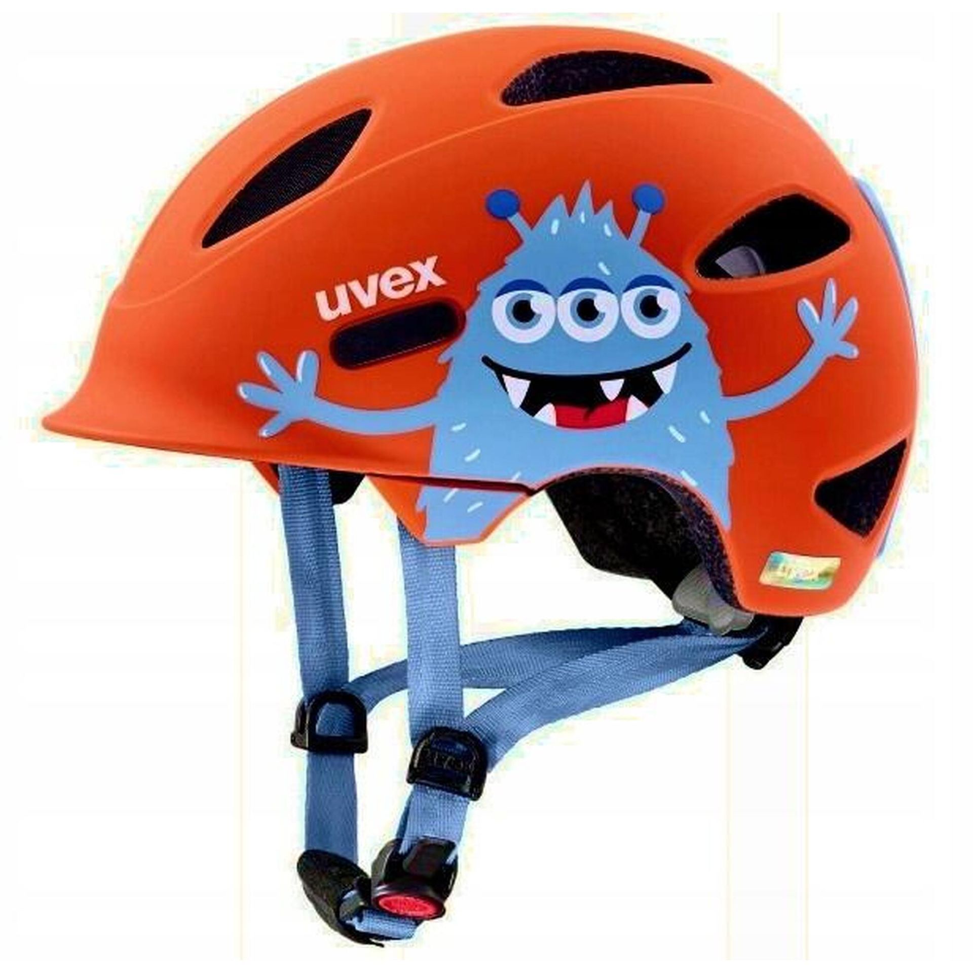 Kask dla dzieci Uvex Oyo Style - monster papaya matt