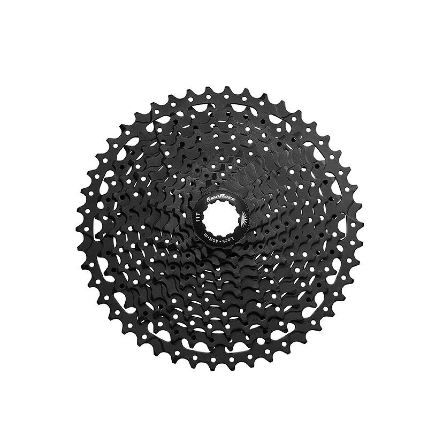 SunRace MS8 11-Speed 11  42T Cassette by SunRace SRCSMS81142BK