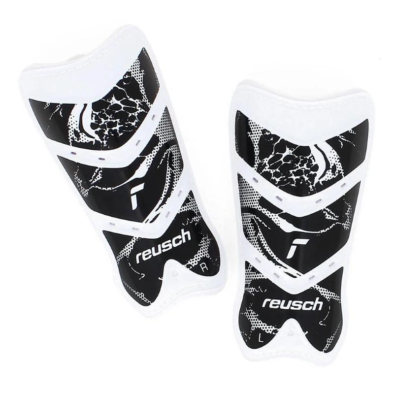 Ochraniacze piłkarskie Reusch Shinguard Attrakt Lite biało-czarne 5377045 7