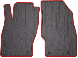Dywaniki NOMAD przednie do Opel Corsa 2006-2014 - RED
