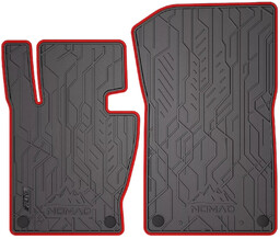Dywaniki NOMAD przednie do BMW X3 2003-2010 - RED