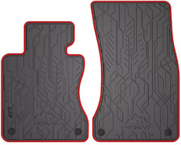 Dywaniki NOMAD przednie do BMW Seria 5 2003-2010 - RED
