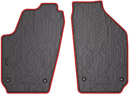 Dywaniki NOMAD przednie do Volkswagen Caddy 2003-2020 - RED