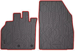 Dywaniki NOMAD przednie do Renault Scenic 2003-2009 - RED