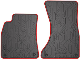 Dywaniki NOMAD przednie do Audi A5 2007-2016 - RED