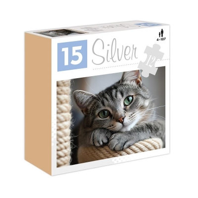 Silver - Puzzle 6: Kot. Wiek: 4+