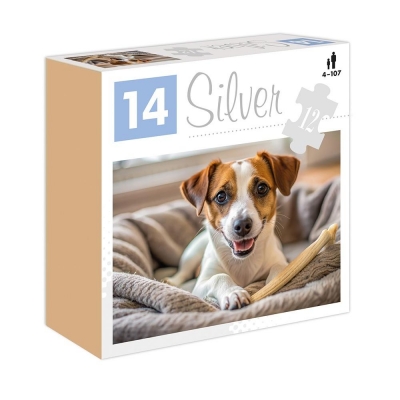 Silver - Puzzle 12: Pies. Wiek: 4+