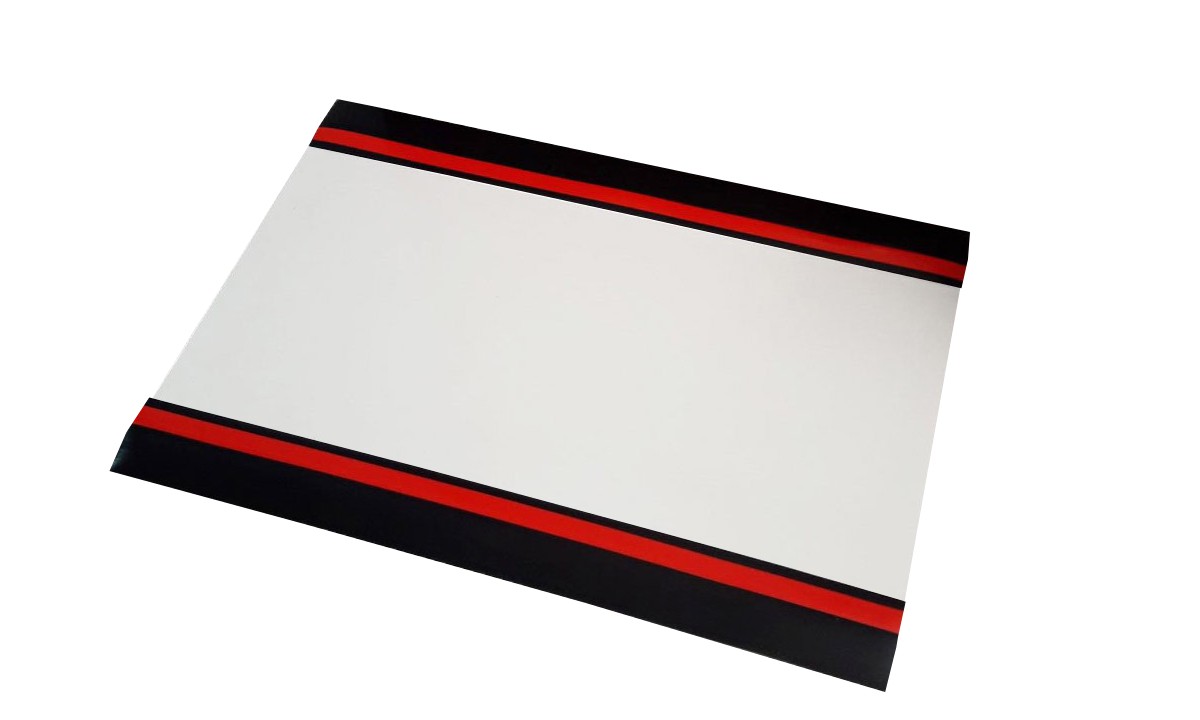 Zmywalna Mata Dekontaminacyjna 39Cm X 100Cm Biała Listwa Wokół Dłuższych Boków