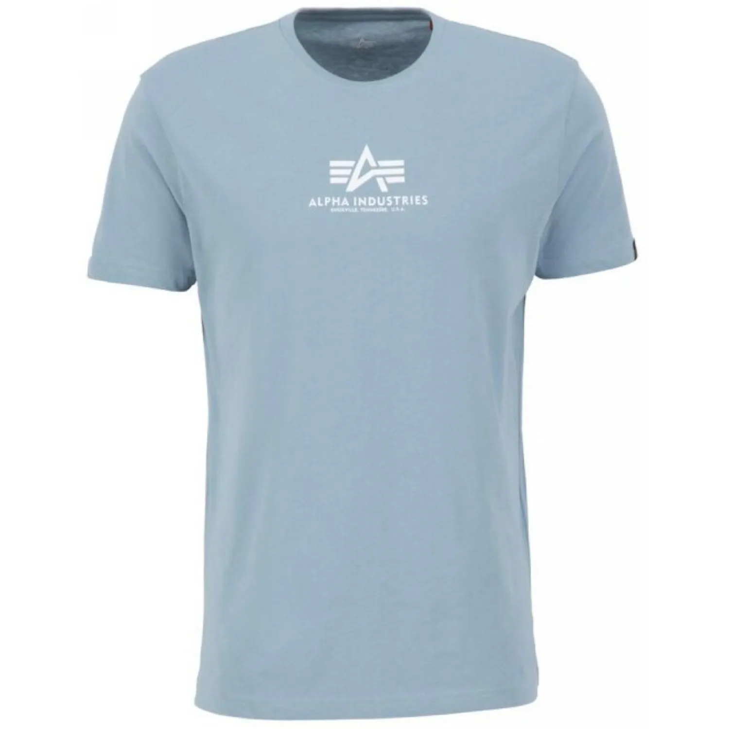 Alpha Industries Basic T ML 118533 134 - Szaro-Niebieska  S