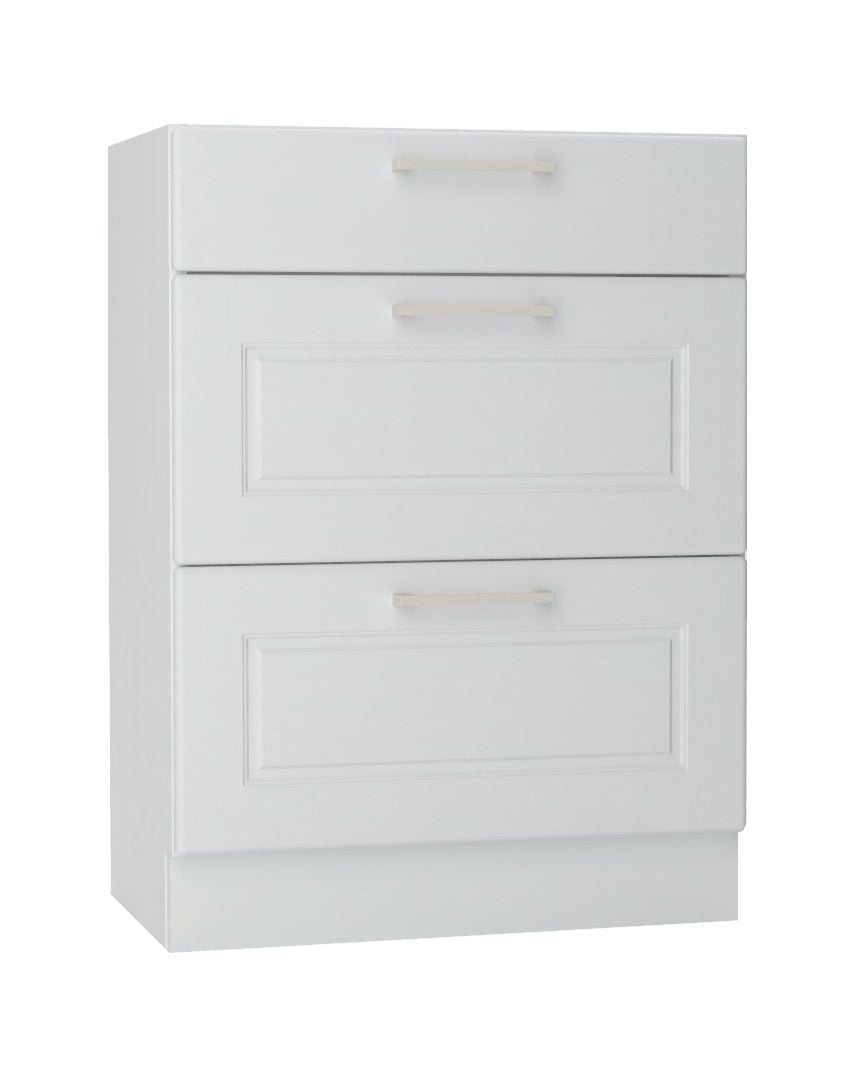 Szafka Dolna Alto 3 Szuflady 60X82 Mdf Jasny Szary