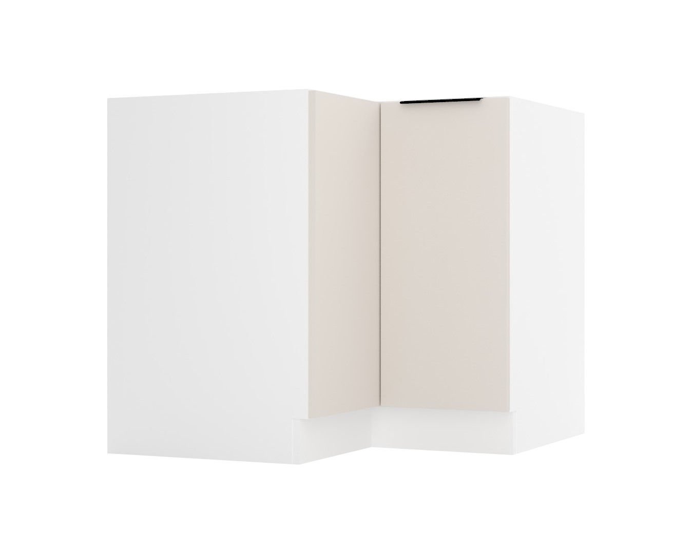 Szafka Dolna Narożna Alto Z 2 Frontami 78-90X82 Cm Drp Laminat Kaszmir