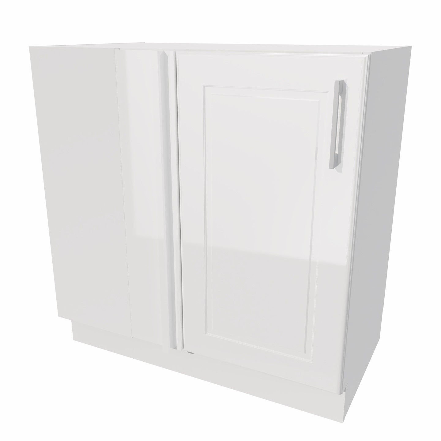 Szafka Dolna Narożna Alto Z 1 Frontem 90X82 Cm Dnp Mdf Biały Połysk