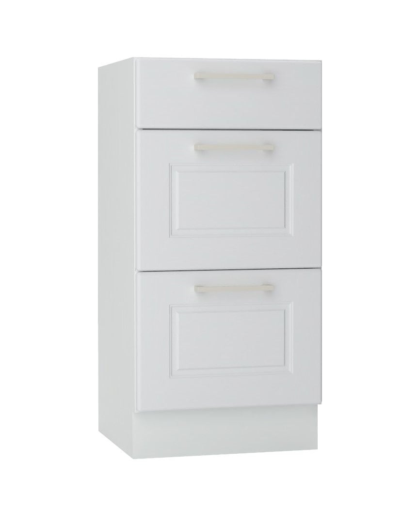 Szafka Dolna Alto 3 Szuflady 40X82 Cm Mdf Jasny Szary