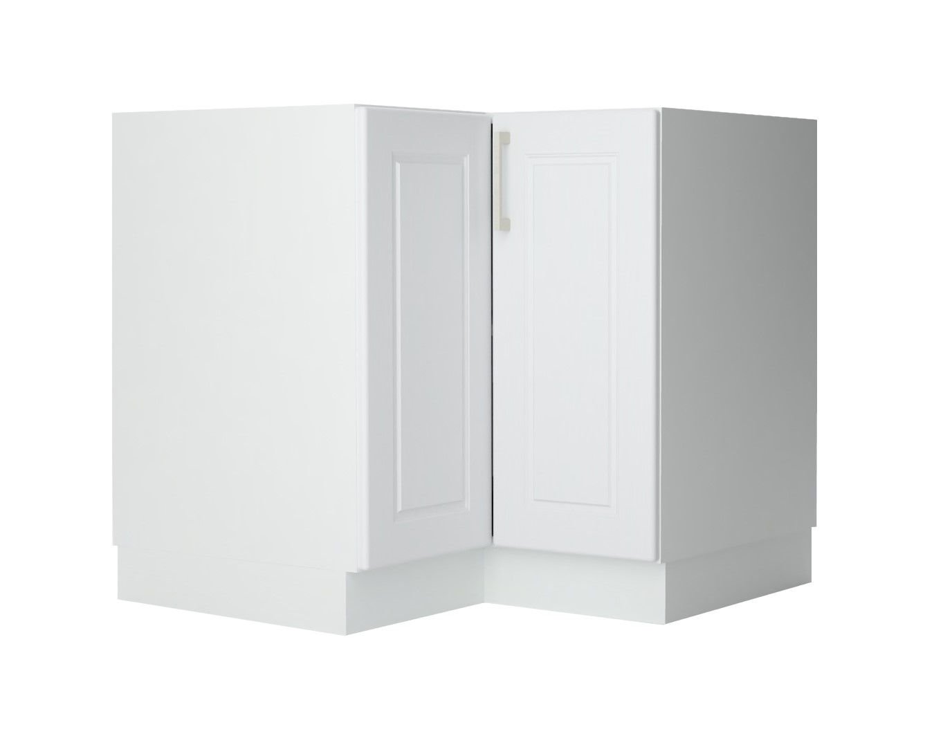 Szafka Dolna Narożna Alto Z 2 Frontami 78-90X82 Cm Drp Mdf Jasny Szary