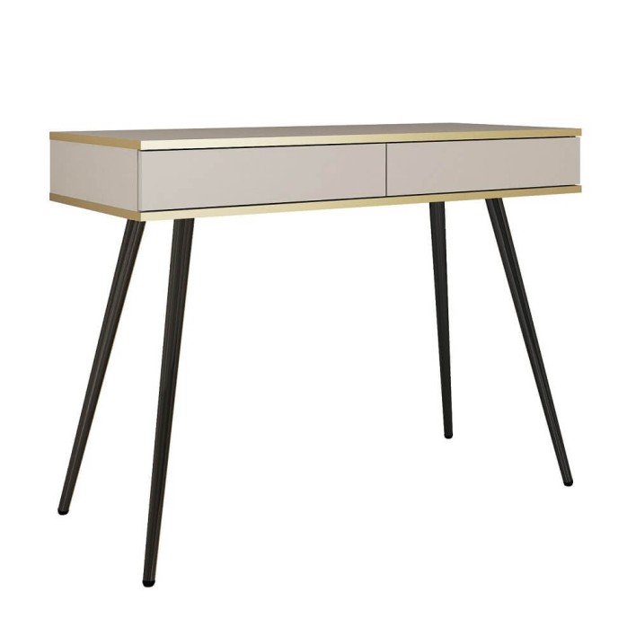 Toaletka kosmetyczna ORO T-102 Beżowy Czarne nogi