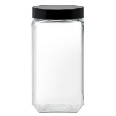 Słoik DOMOTTI Milos 2.2 l Czarny