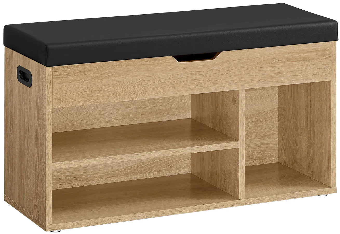 Siedzisko z szafką na buty dąb sonoma - Cesa