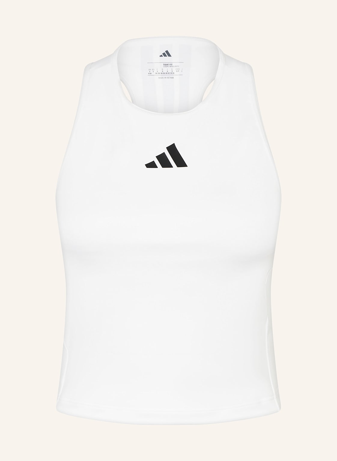 Adidas Tank Top 3s weiss