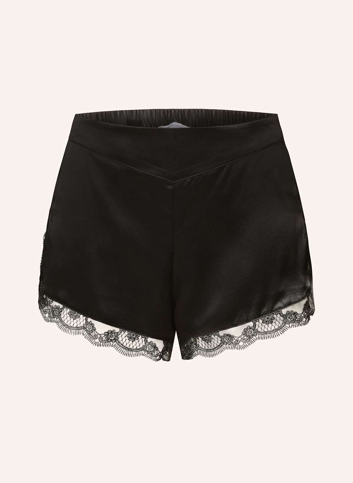 Simone Pérèle Szorty Od Piżamy Love Me Z Jedwabiu schwarz