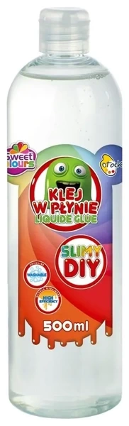 Klej w płynie Slimy DIY 500ml - Sweet colours