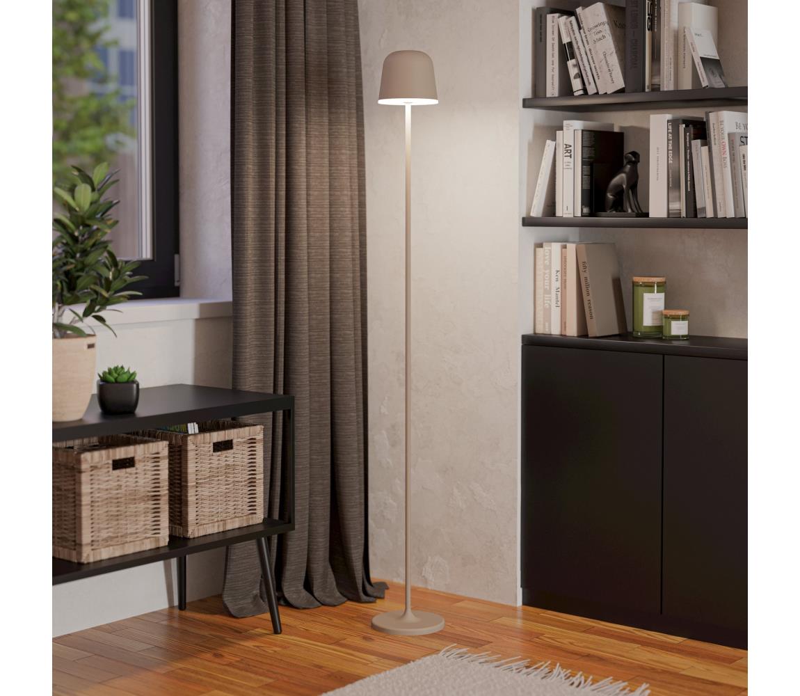 Eglo 901752- LED Ściemn. zewnętrzna ładowalna lampa MANNERA LED/4,3W/5V IP54 kremowy