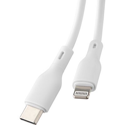 Kabel USB Typ-C - Lightning QUALO Recycling QRC-CL-00 1.5 m Biały