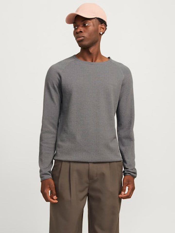 Jack & Jones Sweter w kolorze szarym